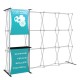 Dimension 7.5FT Wide Trade Show Accessory Kit 4