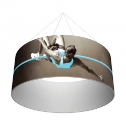 8' Round x 4'h Hanging Ceiling Banner 8' Round x 4'h Hanging Ceiling Banner