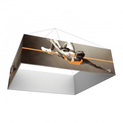 8' Square x 2'h Hanging Ceiling Banner 8' Square x 2'h Hanging Ceiling Banner