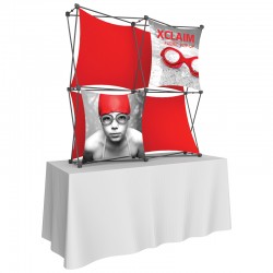 5FT Wide Multi-Panel Fabric Tabletop Display Kit 1 5FT Wide Multi-Panel Fabric Tabletop Display Kit 1