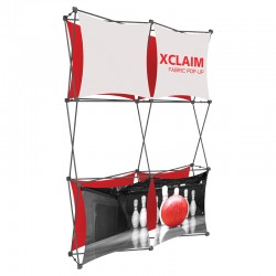 5FT Wide Multi-Panel Fabric Trade Show Display Kit 2 5FT Wide Multi-Panel Fabric Trade Show Display Kit 2