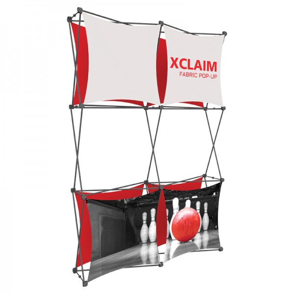 5FT Wide Multi-Panel Fabric Trade Show Display Kit 2 5FT Wide Multi-Panel Fabric Trade Show Display Kit 2