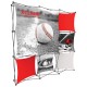 7.5FT Wide Multi-Panel Fabric Trade Show Display Kit 3 7.5FT Wide Multi-Panel Fabric Trade Show Display Kit 3