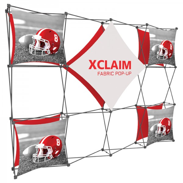 10FT Wide Multi-Panel Fabric Trade Show Display Kit 2