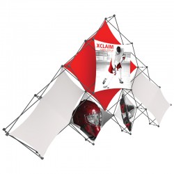 14FT Wide Multi-Panel Fabric Trade Show Display Kit 1 14FT Wide Multi-Panel Fabric Trade Show Display Kit 1