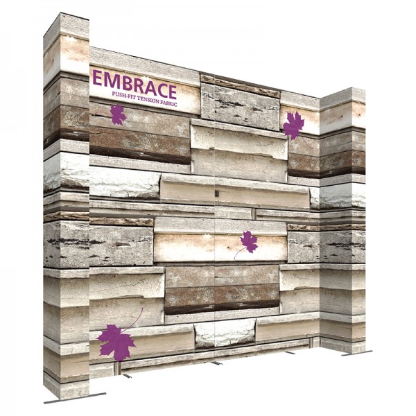 17' w x 14.8' h U-Shaped Stackable Fabric Display 17' w x 14.8' h U-Shaped Stackable Fabric Display