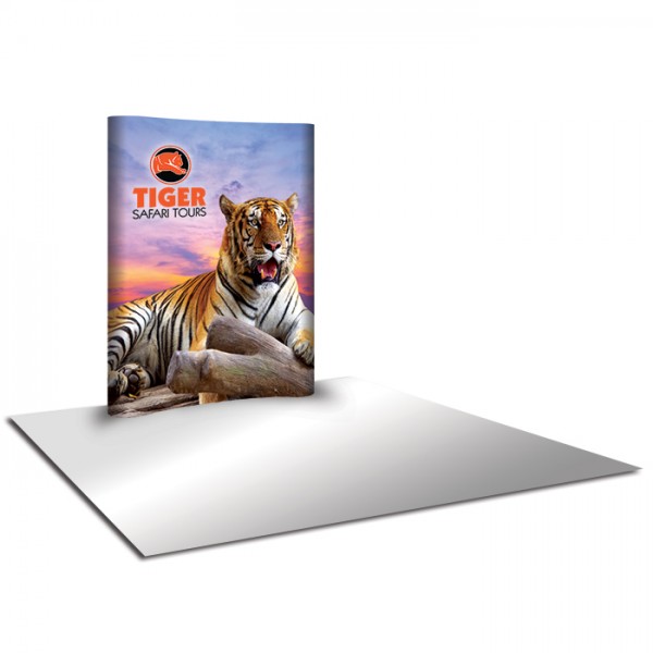 6'W x 8'H Curved Pop Up Trade Show Replacement Panels