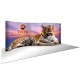 20'W x 8'H “S” Shaped Pop Up Trade Show Replacement Panels
