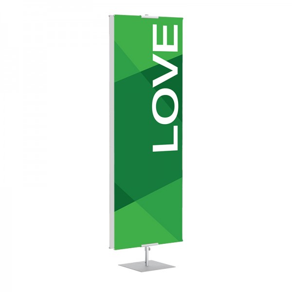 Praise Geometric Green Love Banner Stands