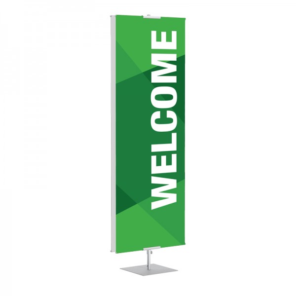 Welcome Geometric Green classic Banner Stands