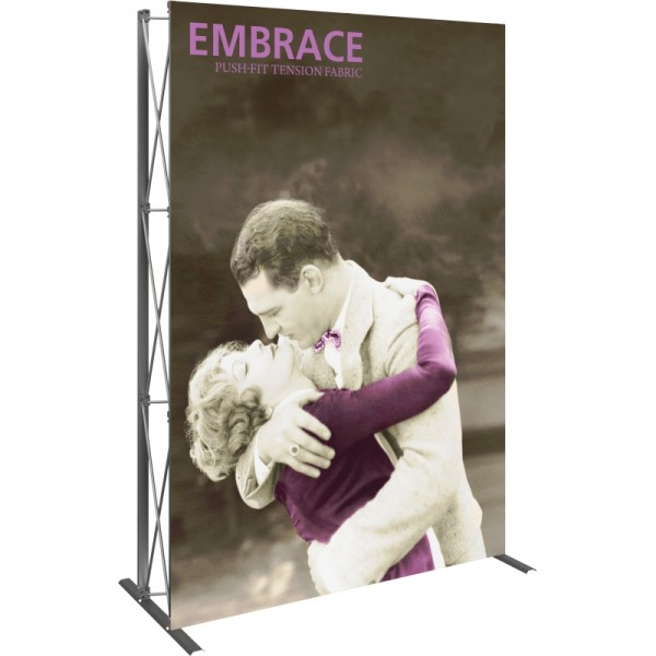 Push Fit 5 FT Wide Straight Fabric Display Push Fit 5 FT Wide Straight Fabric Display