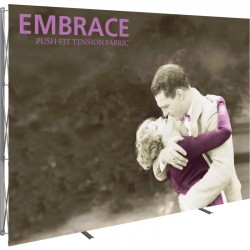 Push Fit 10 FT Wide Straight Fabric Display Push Fit 10 FT Wide Straight Fabric Display