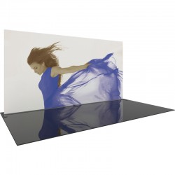 Extra Tall 20 FT Wide Straight Fabric Display Extra Tall 20 FT Wide Straight Fabric Display
