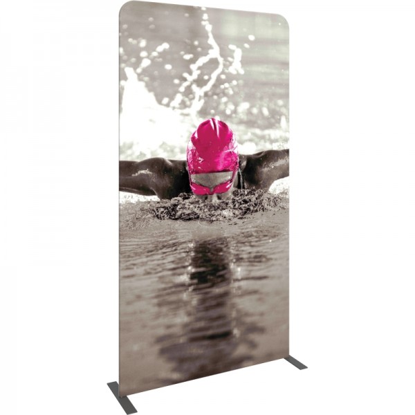 47 Inch Wide Straight Fabric Banner Stand 47 Inch Wide Straight Fabric Banner Stand