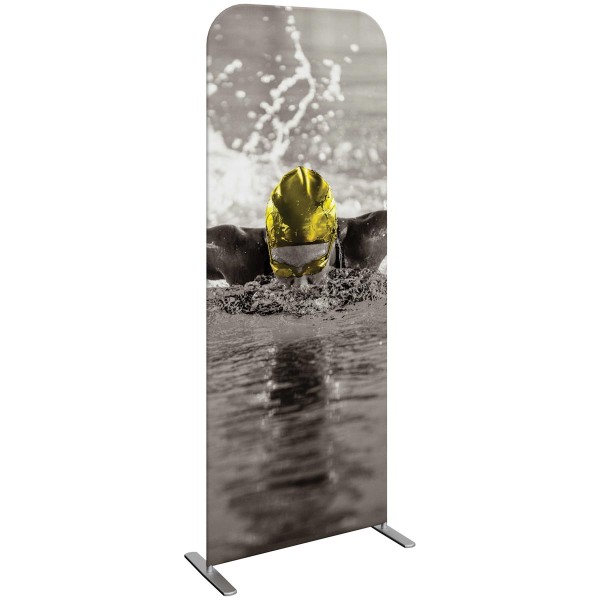 31.5 Inch Wide Straight Fabric Banner Stand