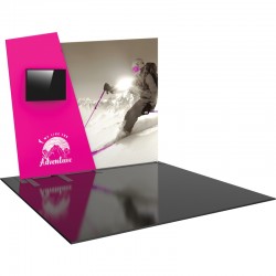 10 FT Designer Fabric Trade Show Display Kit 7