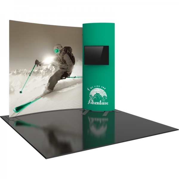 10 FT Designer Fabric Trade Show Display Kit 11