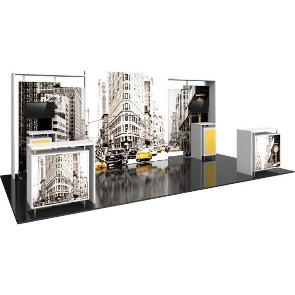 20ft Hybrid Modular Tradeshow Display Kit 11