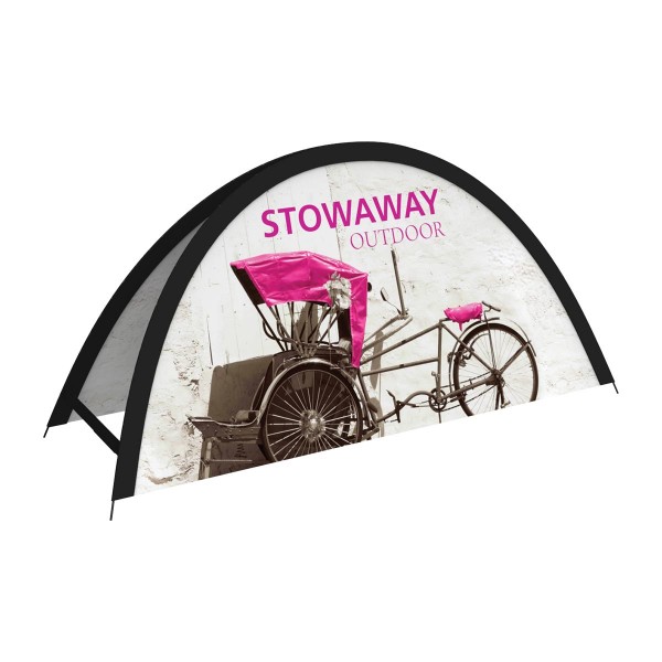 55w x 28h Stowaway Outdoor Fabric Pop up Sign