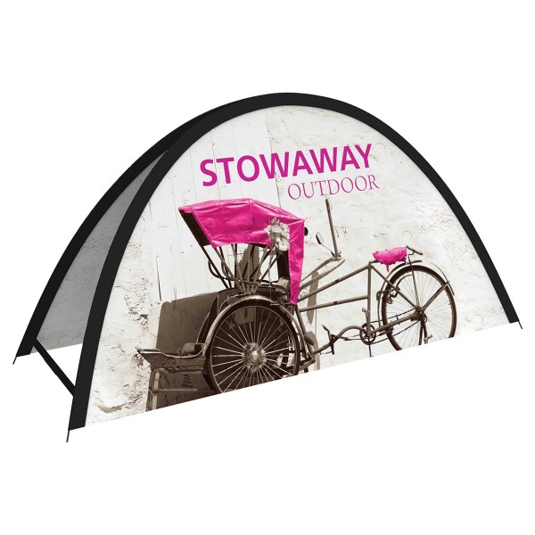 79w x 40h Stowaway Outdoor Fabric Pop up Sign
