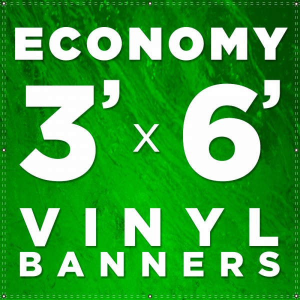 3' x 6' Vinyl Banner