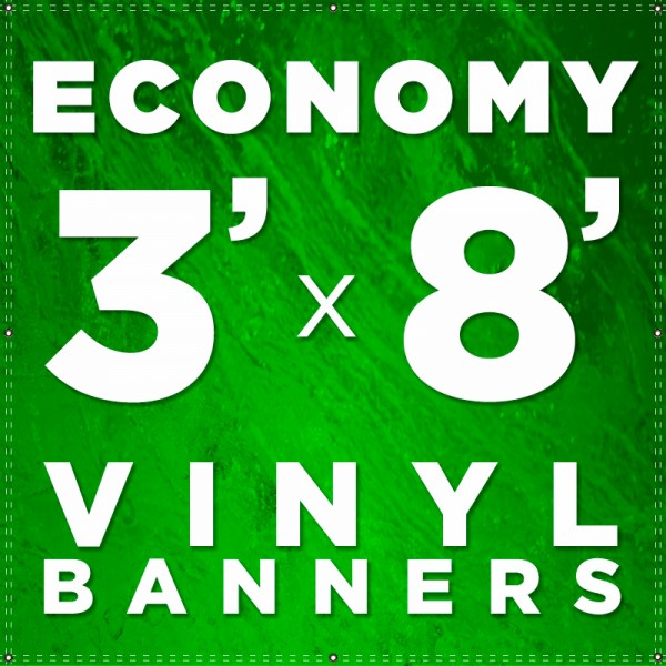 3' x 8' Vinyl Banner