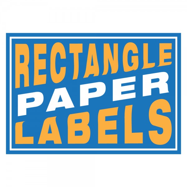 Custom Rectangle Paper Labels
