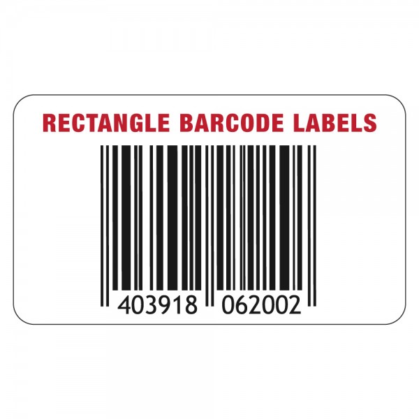Rectangle Barcode Labels Rectangle Barcode Labels