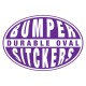 Durable Oval Bumper Stickers