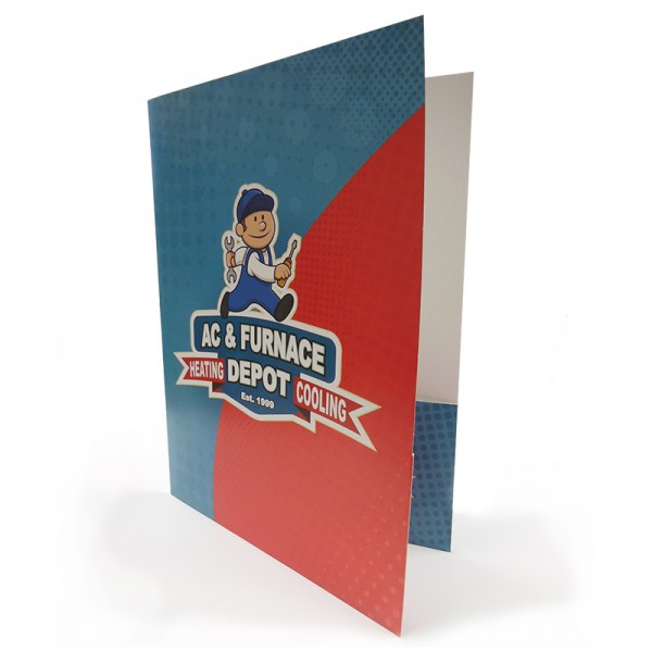 9" x 14 1/2" Presentation Folder