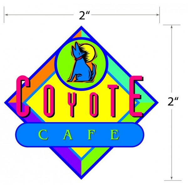 Vinyl Decals - up to 4 square inches