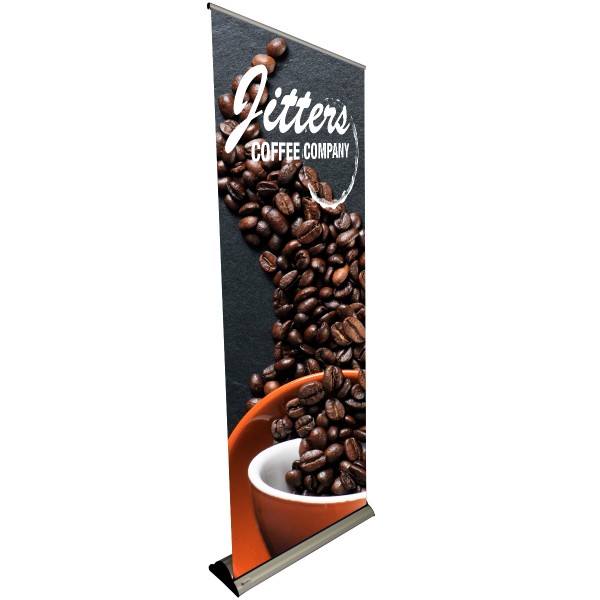 Banner Bug Retractable Banner Stand - 33"W x 86"H