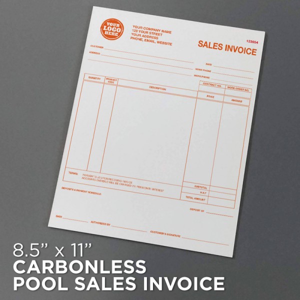 Pool Sales Invoice
