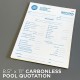 Pool Quotation Form for Aboveground