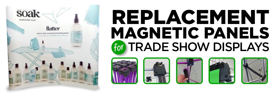 Replacing Your Magnetic Trade Show Display Panels