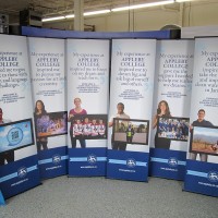 Spring Back Banner Stands