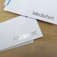 Silver Foil Business Cards