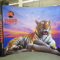 10ft Curved Pop Up Display