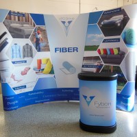 10ft Curved Pop Up Display w/Case