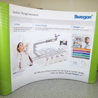 10ft Curved Pop Up Display