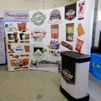 10ft Curved Pop Up Display