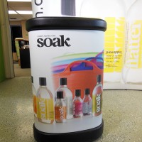 8ft Curved Pop Up Display w/Case
