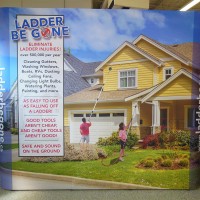 8ft Straight Pop Up Display