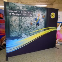 10ft Straight Pillowcase Fabric Display