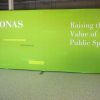 20ft Straight Pillowcase Fabric Display