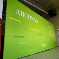 20ft Straight Pillowcase Fabric Display