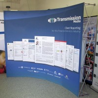 10ft Curved Tension Fabric Display