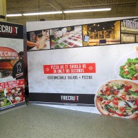 10ft Straight Tension Fabric Display