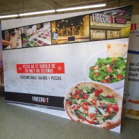 10ft Straight Tension Fabric Display