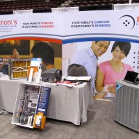 10ft Straight Tension Fabric Displays
